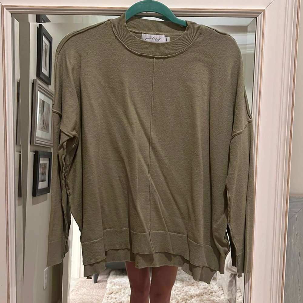 Petal and pup sweater